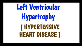 Left Ventricular Hypertrophy [upl. by Gabbi809]