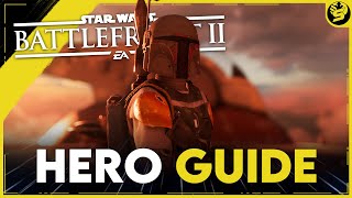 BOBA FETT  Updated Hero Guide 2021  STAR WARS Battlefront 2 [upl. by Daveta]