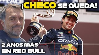 Checo Pérez se queda en Red Bull [upl. by Bonaparte]