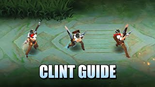 HOW TO PLAY CLINT  BASIC BUILD TIPS AND GUIDE [upl. by Wohlen]