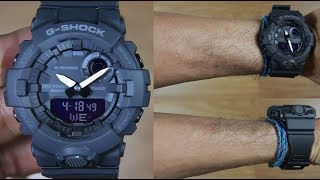 Casio GShock GSQUAD GBA8001A STEP TRACKER  UNBOXING [upl. by Roht]