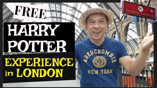 HARRY POTTER in LONDON 2020  KINGS CROSS STATION  PLATFORM 9 34 harrypotter [upl. by Georgetta]