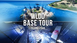 ARK Official PvP  WLDD CINEMATIC BASE TOUR [upl. by Nageek]