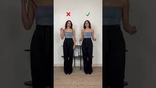 3 strapless BRA HACKS 12 or 3 🤍👀 Daily shorts about fashionhacks and fashioninspo hacks [upl. by Hekker]