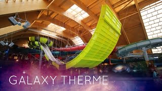 Therme Bucuresti  GALAXY All Water Slides Onride NEW 2016 [upl. by Rosalinde]