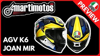 Preview  AGV K6 Joan Mir [upl. by Ahscrop]