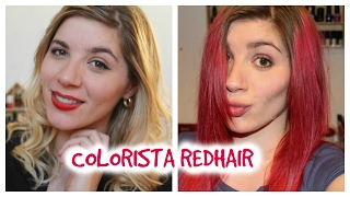 CRASH TEST COLORISTA RED HAIR [upl. by Anneh]