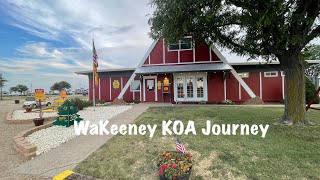 WaKeeney KOA Journey Primitive Cabin amp Grounds Tour [upl. by Crispen332]