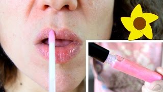 2 BRILLOS LABIALES NATURALES Y FÁCILES DE HACER [upl. by Alcine]