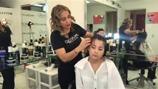 CABELLO ONDULADO corte MUY FÁCIL y rápidoWavy hair cut easy and fast step by step [upl. by Rhines475]