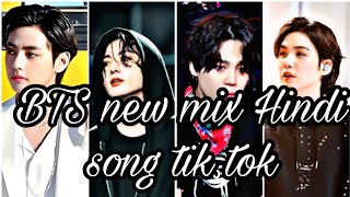 BTS new mix Hindi song tik tok video bts btsarmy [upl. by Ahsauqal]