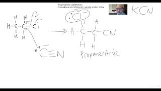 Nucleophilic substitution of Halogenoalkanes A level organic Chemistry [upl. by Hubble]