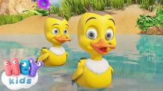 Los Patitos cancion infantil 🦆 HeyKids  Canciones para bebes [upl. by Merideth912]