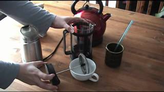 Make Good Coffee At Home French Press Style [upl. by Asehr]