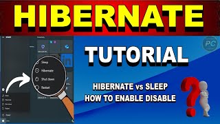 What is Hibernate  hibernate windows  Hibernation vs Sleep  How to Enable and Disable Hibernate [upl. by Isaac20]