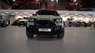 TALOS  Land Rover Defender 90 Commercial  30 D200 MHEV Hard Top [upl. by Elleuqar]