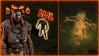 Diablo 2 Resurrected Werebear Druid [upl. by Malinowski]