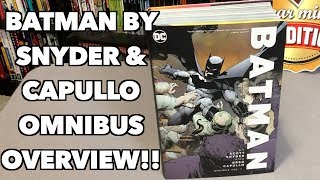 Batman by Scott Snyder amp Greg Capullo Omnibus Vol 1 Overview [upl. by Novyad]