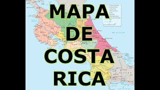 MAPA DE COSTA RICA [upl. by Relyk]