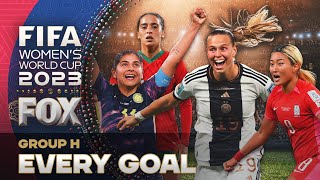 Every Goal of Group H  2023 FIFA Womens World Cup [upl. by Nikolaus]