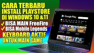 Cara Install Google Play Games di Semua Laptop  Emulator Ringan dari Google [upl. by Anesor]