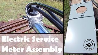 04 Service Entrance Power Pole Assembly [upl. by Okiram]