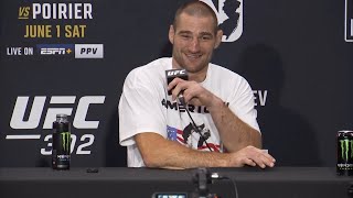 Sean Strickland PostFight Press Conference  UFC 302 [upl. by Etessil]