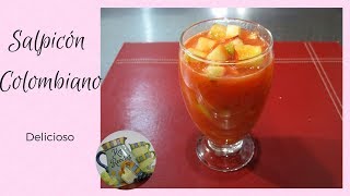 SALPICON DE FRUTAS COLOMBIANO  Mis Recetas [upl. by Elda]