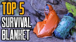 Top 5 Best Survival Blankets Mylar Emergency Blankets [upl. by Bose957]