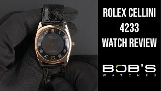 Rolex Cellini 4233  Bobs Watches [upl. by Alcinia18]