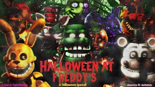 SFMFNAF 🎃🔥Halloween at Freddys🔥🎃  TryHardNinja [upl. by Edlitam]