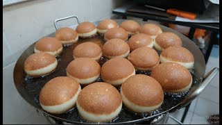 Proses Pembuatan Bomboloni  Bomboloni Most Wanted [upl. by Alyhs]