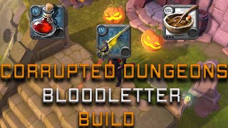 Bloodletter PvP Build  Corrupted Dungeons  Albion Online [upl. by Tihw]