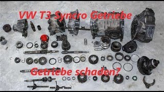 VW T3 Syncro Getriebe Instandsetzung [upl. by Novyad]