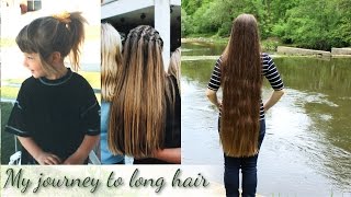 My journey to long hair  or how long have I been growing my hair [upl. by Enilada]