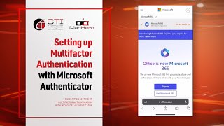 Setting Up Multi Factor Authentication with Microsoft Authenticator [upl. by Notsob]