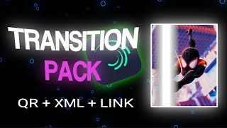 Alight Motion  Transition Pack QR  XML [upl. by Ahseel]