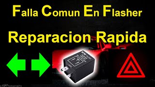 Como Reparar Flasher o Modulo de Luces Intermitente o Parqueo [upl. by Yekcor]