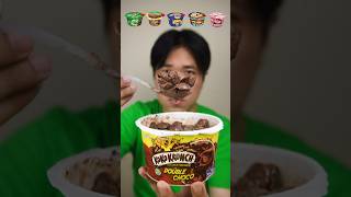 MAKAN BERBAGAI MACAM SEREAL CUP asmr shorts cereal [upl. by Ahsekahs]