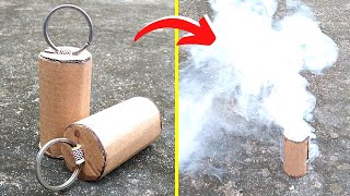 How To Make A Smoke Bomb  Easy And Simple Smoke Bomb  DIY [upl. by Fannie]