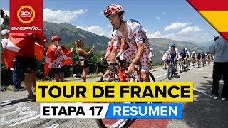 Resumen del Tour de Francia 2023  Etapa 17 [upl. by Atiuqiram]