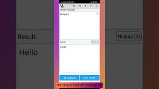 French English Translator [upl. by Lletnahc]