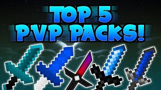 Top Five Minecraft Bedrock PVP Texture Packs [upl. by Nailimixam]