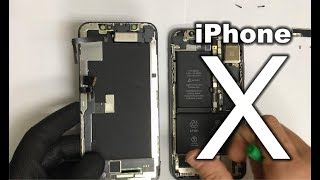 How To Replace iPhone X LCD Glass Screen  LCD Replacement [upl. by Zalucki]