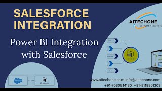 Power BI Integration with Salesforce Visualizing Salesforce Data with Power BI [upl. by Ahsa]