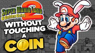 I tried beating Super Mario Land 2 without TOUCHING a single COIN [upl. by Aekin]