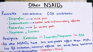 NSAIDs pharmacology part 2 Inflammation made EASY n QUICK [upl. by Pfaff381]