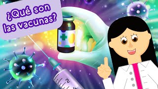 ¿Qué son las vacunas ¿Cómo funcionan  Explicación fácil para niños  Pizarrón de la Ciencia [upl. by Ynnus3]