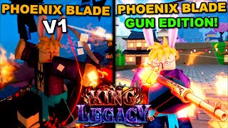 Getting The MOST POWERFUL Weapon In Roblox King Legacy Heres What Happened Phoenix Blade V2 [upl. by Harve406]