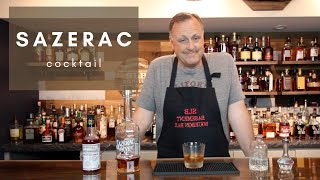 How to make the Sazerac cocktail  One of my all time favorites [upl. by Ahsain]